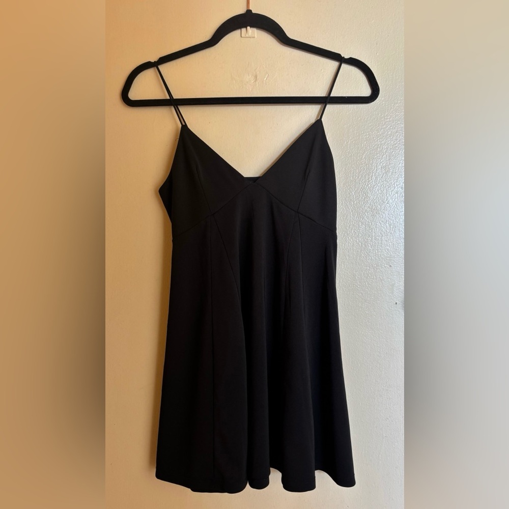 Kendall & Kylie Chic Black Mini Dress